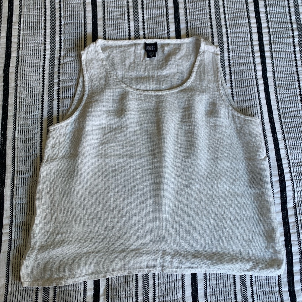 Eileen Fisher • Linen Tank